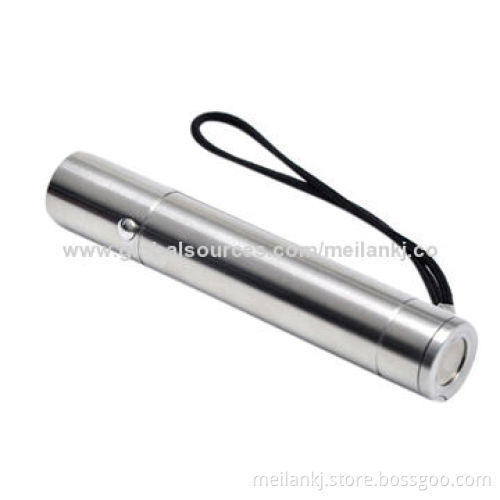 High bright LED flashlight, SOS function, 2,600mAh power bank, smartphone charger